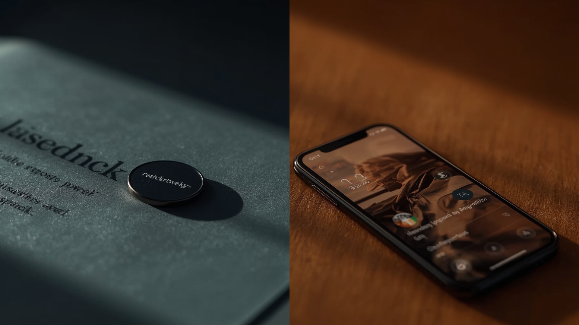 Hardware cold wallet device beside smartphone representing hot wallet security comparison