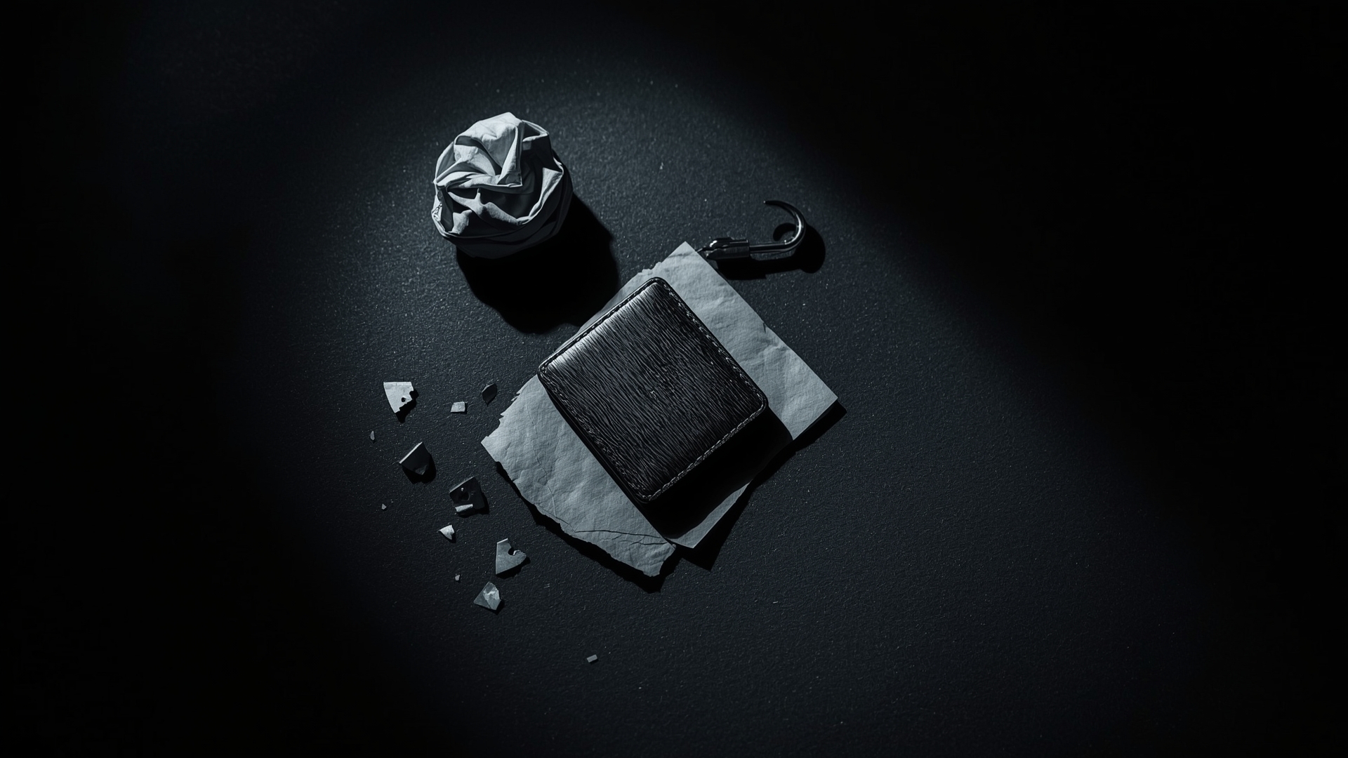 Hardware wallet beside broken padlock symbolizing crypto self-custody security risks